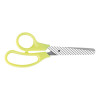 Ciseaux - Scolaire - 13,4 cm - Poignées ergonomiques - Jaune - Milan