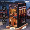 Book Nook - Maquette à construire - Serre-livre - Mystère dans le train - 338 pièces