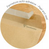15 enveloppes - Kraft brun - C5 162x229mm - Auto-adhésive - Clairefontaine