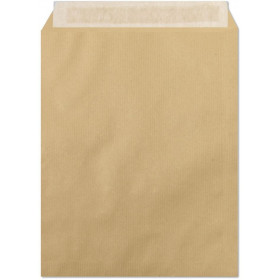 50 enveloppes - Kraft brun - 260x330mm - Auto-adhésive - Clairefontaine