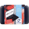 Boite pour godets de peinture aquarelle - A remplir - Plastique - Idéal voyage - Van Gogh