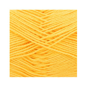 Pelote de laine - Jaune maïs - 138 - 100% coton - 3/4 mm - Gründl - Cotton Quick Uni