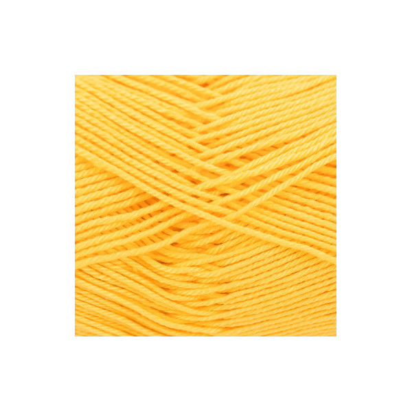 Pelote de laine - Jaune maïs - 138 - 100% coton - 3/4 mm - Gründl - Cotton Quick Uni