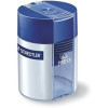 Taille-crayon - Avec réservoir plastique - 2 trous - Pour crayon standard - Staedtler