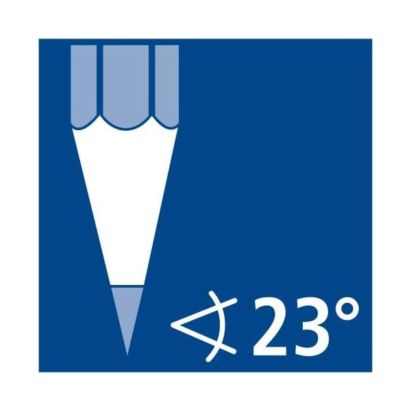 Taille-crayon - Avec réservoir plastique - 2 trous - Pour crayon standard - Staedtler
