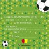 Cartons d'invitation et enveloppes - Anniversaire enfant - Football - Clairefontaine