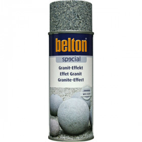 photo-Bombe de peinture effet granit gris Belton 400ml