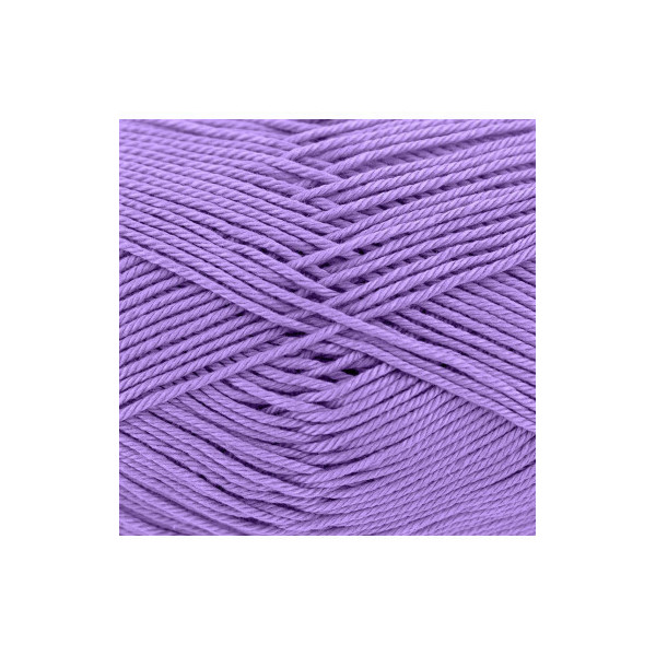 Pelote de laine - Lavande - 142 - 100% coton - 3/4 mm - Gründl - Cotton Quick Uni