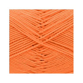 Pelote de laine - Mandarine - 146 - 100% coton - 3/4 mm - Gründl - Cotton Quick Uni