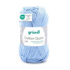 photo-Pelote de laine - Bleu ciel - 148 - 100% coton - 3/4 mm - Gründl - Cotton Quick Uni
