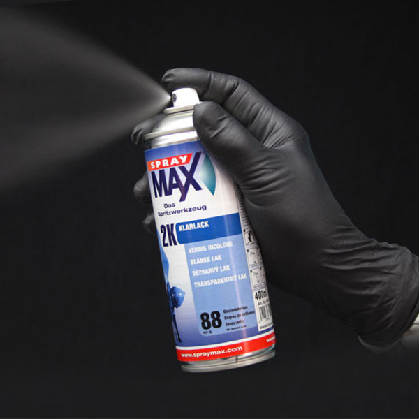 Lot de 3 bombes de vernis de finition - Automobile - Mat - 2K Spray max - 400ml