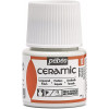 photo-Peinture pour céramique - Blanc - Pébéo - Ceramic - 45ml
