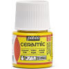 photo-Peinture pour céramique - Jaune riche - Pébéo - Ceramic - 45ml
