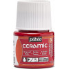 photo-Peinture pour céramique - Rouge cerise - Pébéo - Ceramic - 45ml