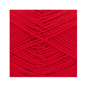 Pelote de laine - Cerise - 120 - 100% coton - 3/4 mm - Gründl - Cotton Quick Uni