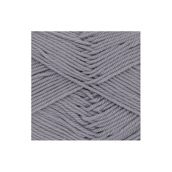 Pelote de laine - Argent - 70 - 100% coton - 3/4 mm - Gründl - Cotton Quick Uni