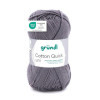 photo-Pelote de laine - Gris - 110 - 100% coton - 3/4 mm - Gründl - Cotton Quick Uni