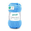 photo-Pelote de laine - Bleu clair - 127 - 100% coton - 3/4 mm - Gründl - Cotton Quick Uni