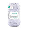 photo-Pelote de laine - Gris clair - 129 - 100% coton - 3/4 mm - Gründl - Cotton Quick Uni