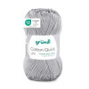 photo-Pelote de laine - Gris moyen - 151 - 100% coton - 3/4 mm - Gründl - Cotton Quick Uni