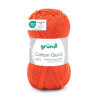 photo-Pelote de laine - Carotte - 153 - 100% coton - 3/4 mm - Gründl - Cotton Quick Uni