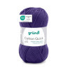photo-Pelote de laine - Indigo foncé - 161 - 100% coton - 3/4 mm - Gründl - Cotton Quick Uni