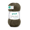 photo-Pelote de laine - Militaire - 168 - 100% coton - 3/4 mm - Gründl - Cotton Quick Uni