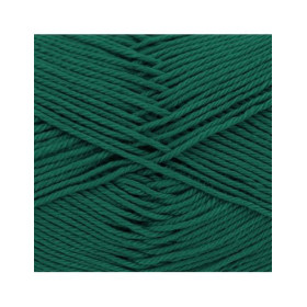 Pelote de laine - Vert sapin - 169 - 100% coton - 3/4 mm - Gründl - Cotton Quick Uni