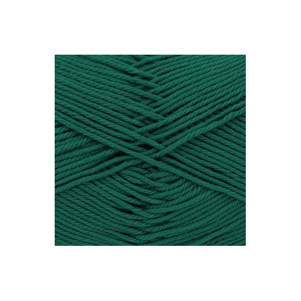 Pelote de laine - Vert sapin - 169 - 100% coton - 3/4 mm - Gründl - Cotton Quick Uni