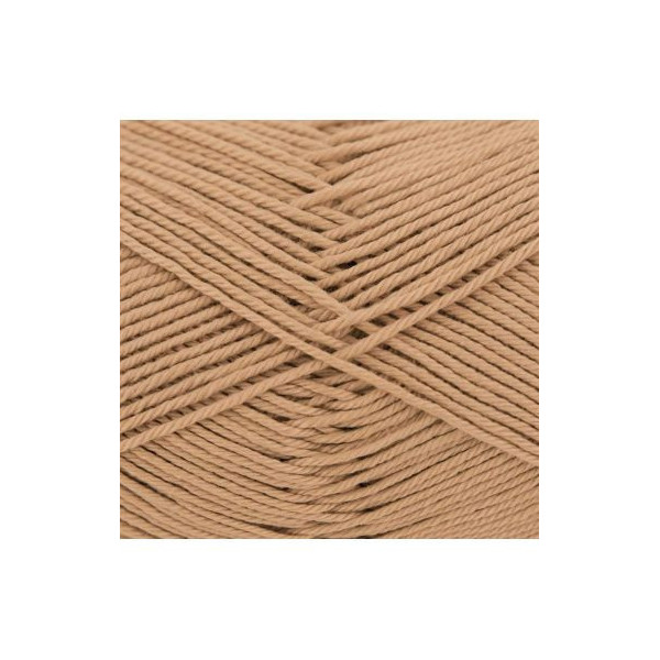 Pelote de laine - Laiton - 172 - 100% coton - 3/4 mm - Gründl - Cotton Quick Uni