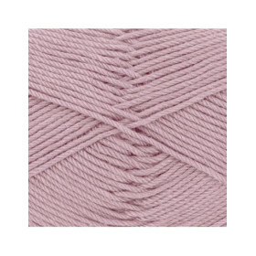 Pelote de laine - Quartz rose - 174 - 100% coton - 3/4 mm - Gründl - Cotton Quick Uni
