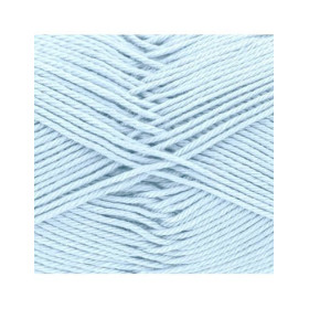 Pelote de laine - Bleu pâle - 162 - 100% coton - 3/4 mm - Gründl - Cotton Quick Uni