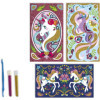 Jeu créatif - Coffret paillettes - Licornes - Dès 7 ans - 3 modèles - Janod