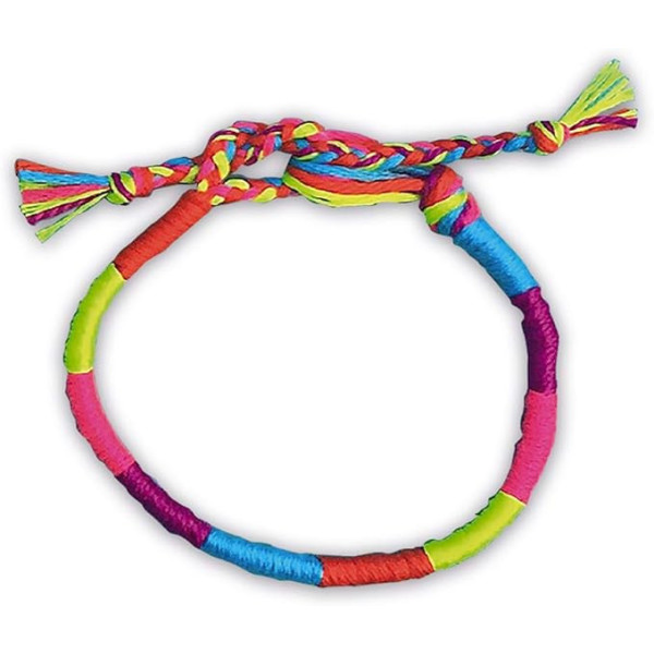 Jeu créatif - Création bracelets brésiliens - 7 modèles - Dès 8 ans - Fils + charms - Janod