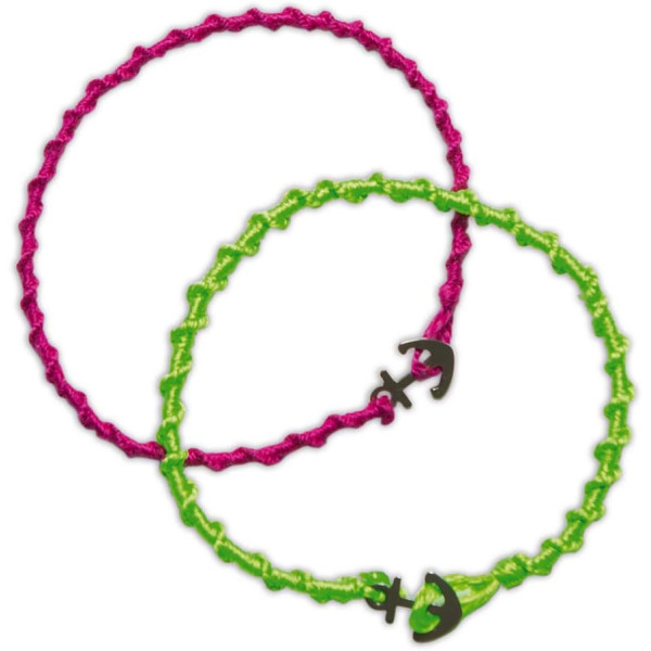 Jeu créatif - Création bracelets brésiliens - 7 modèles - Dès 8 ans - Fils + charms - Janod
