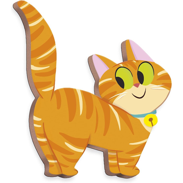 Jeu éducatif - Magnéti'Stories - Les chats - Livre + 30 magnets - Invente des histoires - Janod