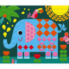 Jeu créatif - Gommettes mosaïque - 3 modèles - Animaux - Dès 3 ans - Janod