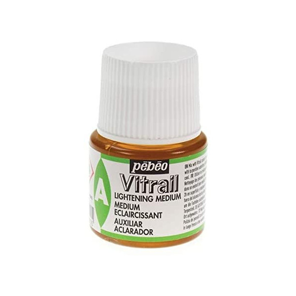 photo-Médium éclaircissant - Vitrail - Pébéo - Peinture Vitrail - 45ml