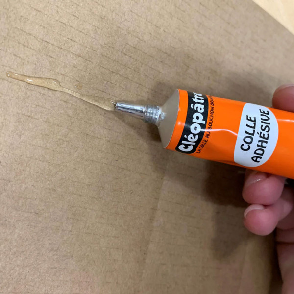 Colle - Transparente - Gel - Cléopâtre Adhésive - Tube de 30g - Idéal pour l'école