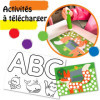 Gouache - Tampons de peinture - Enfant  - 6 couleurs - Cléopâtre - Scolaire - Loisirs créatifs
