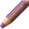 Stabilo woody 3 in 1 - Lilas - Crayon de couleur - Pointe large - Tous supports