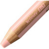 Stabilo woody 3 in 1 - Rose abricot - Crayon de couleur - Pointe large - Tous supports