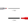 Feutres de coloriage - Double pointe - 12 couleurs - Scolaire - Staedtler - Noris