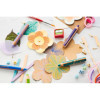 Stabilo woody 3 in 1 - Jaune pastel - Crayon de couleur - Pointe large - Tous supports