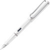 photo-Stylo plume - Mine large B - Droitier - LAMY - Safari - Blanc - Rechargeable