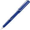 photo-Stylo plume - Mine fine F - Droitier - LAMY - Safari - Bleu - Rechargeable