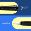 Stylo plume - Mine extra fine EF - Droitier - LAMY - Safari - Noir - Rechargeable