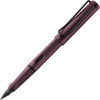 photo-Stylo plume - Mine large B - Droitier - LAMY - Safari - Rouge foncé - Rechargeable