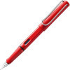 photo-Stylo plume - Mine moyenne M - Droitier - LAMY - Safari - Rouge - Rechargeable