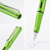 Stylo plume - Mine moyenne - Gaucher - LAMY - Safari - Vert - Rechargeable